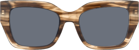 Sable - Square Brown Sunglasses