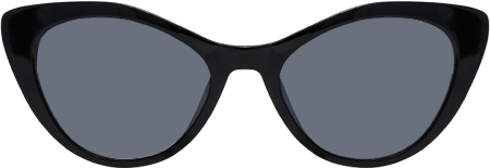 Naira - Cat Eye Black Prescription Sunglasses