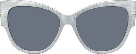 Elektra - Cat Eye Gray Sunglasses