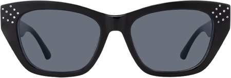 Starlina - Rectangle Black Sunglasses
