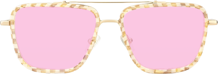 Isla - Aviator Pattern Sunglasses