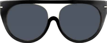 Patrice - Aviator Black Sunglasses