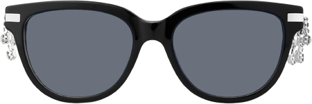 Reverie - Cat Eye Black Sunglasses