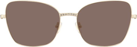 Meadow - Square Gold Sunglasses