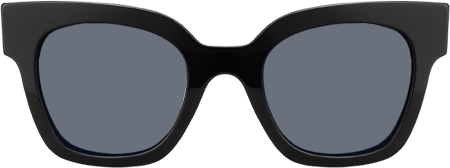 Vanguard - Square Black Sunglasses