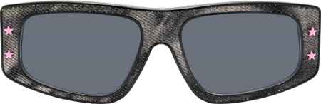 Maeva - Rectangle Black Sunglasses
