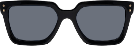 Cavalier - Rectangle Black Sunglasses