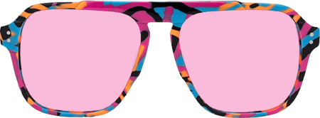 Sosa - Aviator Multicolor Sunglasses