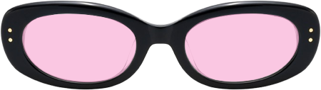 TADA - Oval Black Sunglasses