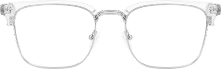 Preppy - Rectangle Transparent Eyeglasses