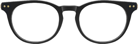 Vintel - Rectangle Black Eyeglasses
