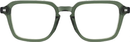 Maven - Square Green Eyeglasses