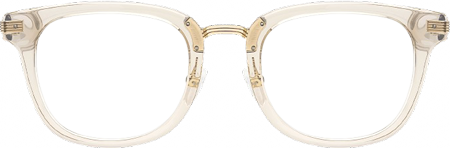 Silenzio - Square Champagne Eyeglasses