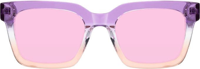 Loop - Square Two-tone Sunglasses