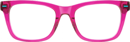 Ether - Square Purple Eyeglasses