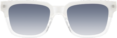Strobe - Rectangle Transparent Sunglasses