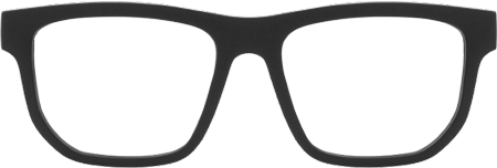Nocturnal - Geometric Black Eyeglasses