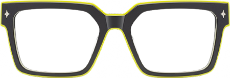 Havok - Rectangle Gray Eyeglasses