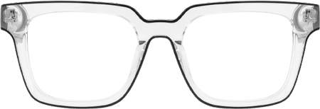 Fractal - Square Transparent Eyeglasses