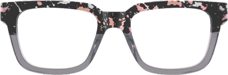 Strobe - Rectangle Two-tone Eyeglasses