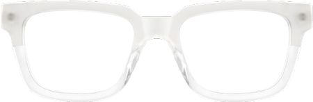 Strobe - Rectangle Transparent Eyeglasses