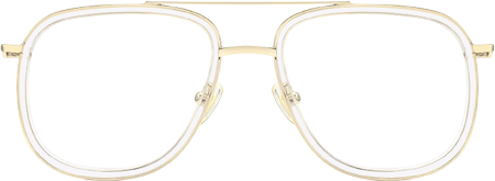 Breeze - Aviator Transparent Eyeglasses