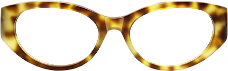 Drizzle - Oval Tortoise Eyeglasses