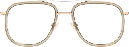 Breeze - Aviator Silver Eyeglasses