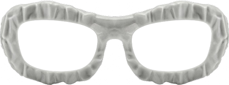 The Geologist - Geometric Gray Eyeglasses