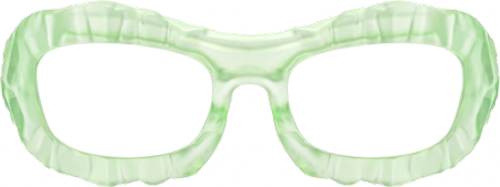 The Geologist - Geometric Green Eyeglasses