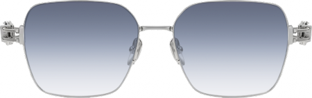 The Architect - Rectangle Silver Sunglasses