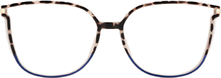 Rodz Tortoise-Blue Eyeglasses with Designer Frame