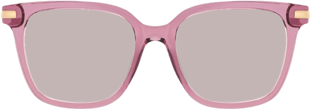 Jacqui Pink Rectangle Polarized Sunglasses for Driving | ZEELOOL