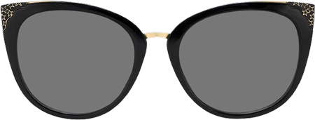 Dalton Cat Eye Black Prescription Sunglasses | ZEELOOL