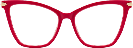 cathillページ Cat Eye Red Glasses | Zeelool Glasses