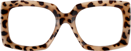 Yael Square Light-Tortoise Glasses | Zeelool Glasses