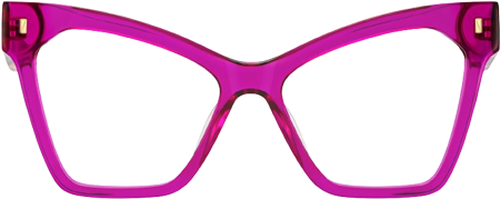 Senica Cat eye Purple Glasses — Modern Acetate Frames | ZEELOOL