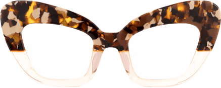Zuzanna - Cat Eye Two-tone Tortoise Eyeglasses