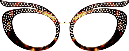Christine - Geometric Tortoise Eyeglasses