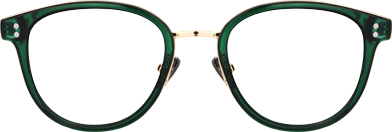 Matthew Round Green Glasses | Zeelool Glasses
