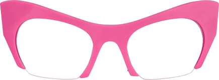 Kyle - Cat Eye Pink Eyeglasses