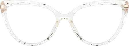 Dayna - Cat Eye Crystal Eyeglasses